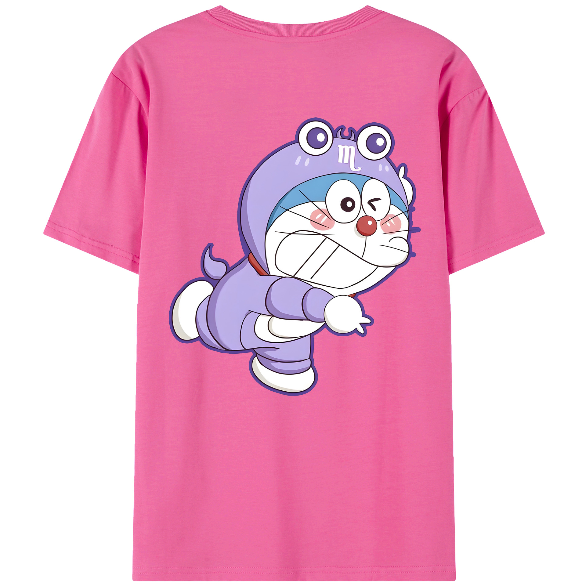 （画像用） ドラえもん Doraemon レディース半袖Tシャツ(バックプリント)